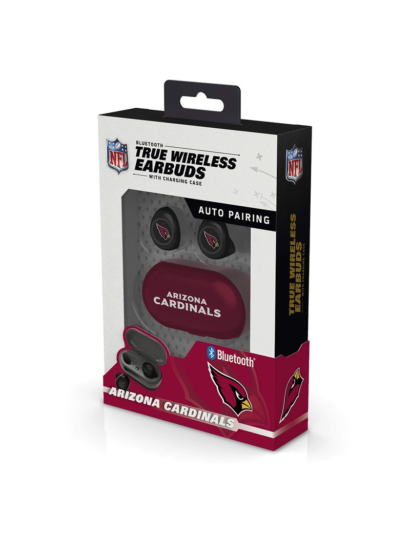 SOAR NFL True Wireless Earbuds, Arizona Cardinals - Image 2